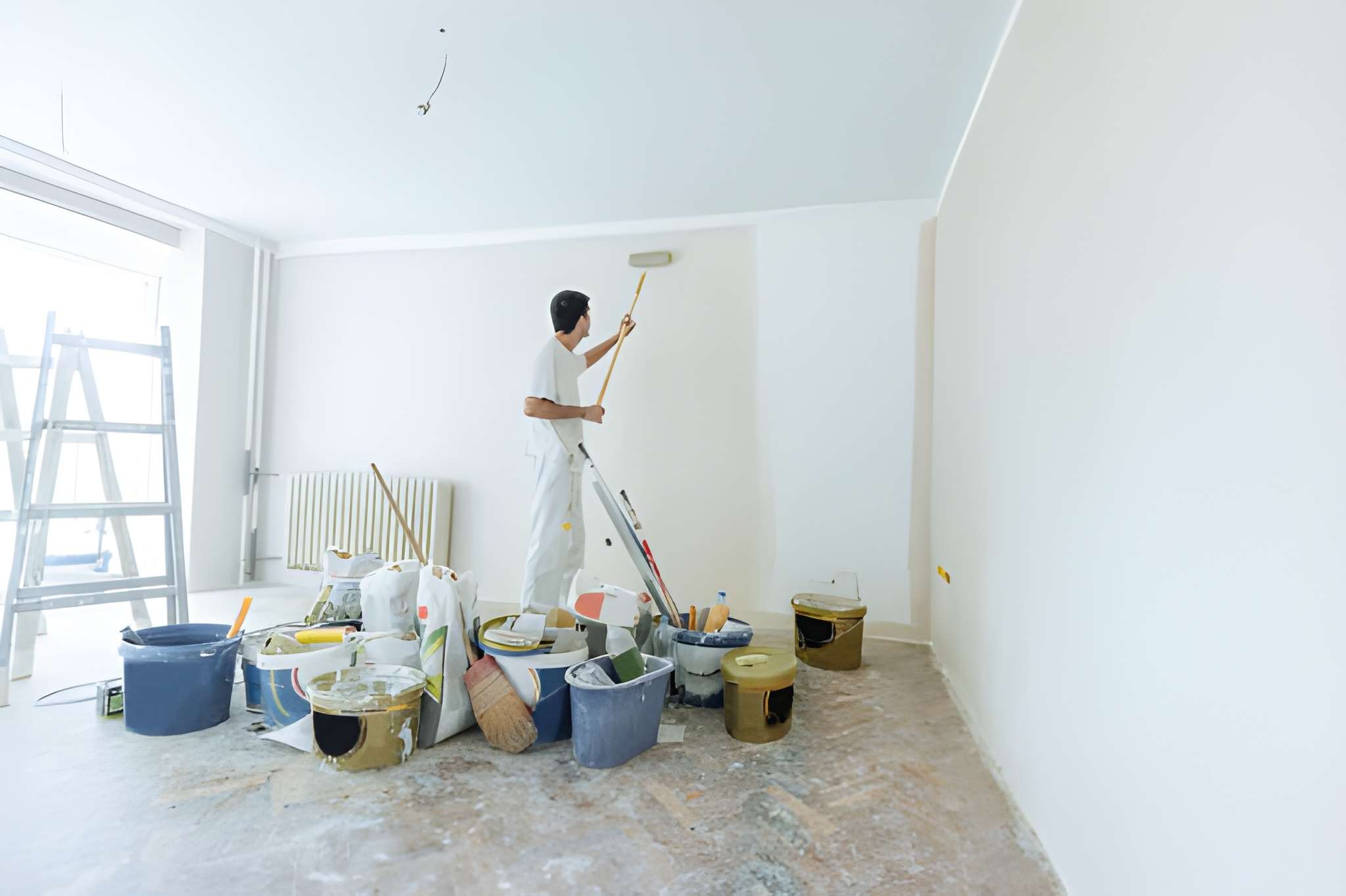 Apartment Painting in Karama — AHM Technical Services Dubai